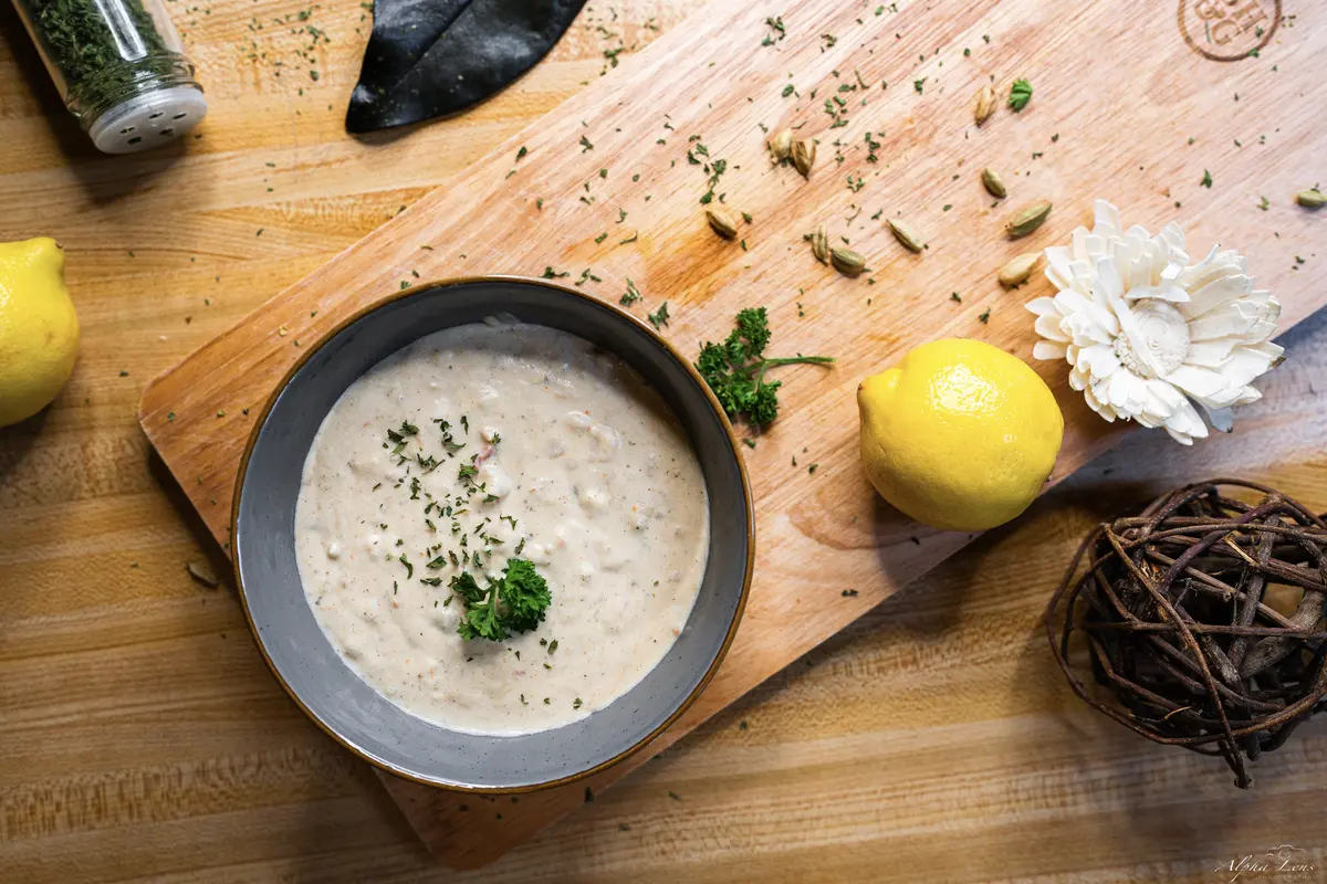 Alaska salmon chowder